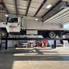 Kunes CDJR of Sterling service department is the only one in the area capable of working on heavy work trucks! Our new heavy lift was designed to make servicing your work trucks easy!