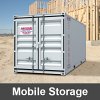 Portable Storage Containers from National Construction Rentals. Available in 10, 20, 40 ft.