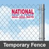 Temporary Fence from National Construction Rentals
