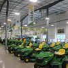 John Deere Equipment available at United Ag & Turf. A view from inside our newly opened location in East Windsor, CT. Stop by and see for yourself! www.UnitedEquip.com