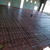Anoka County Blaine Airport - In-Floor Heating Project.  Photo during Installation